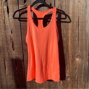 Nike Pink Dri-Fit Womens Running Tank Top Casual Athletic Shirt